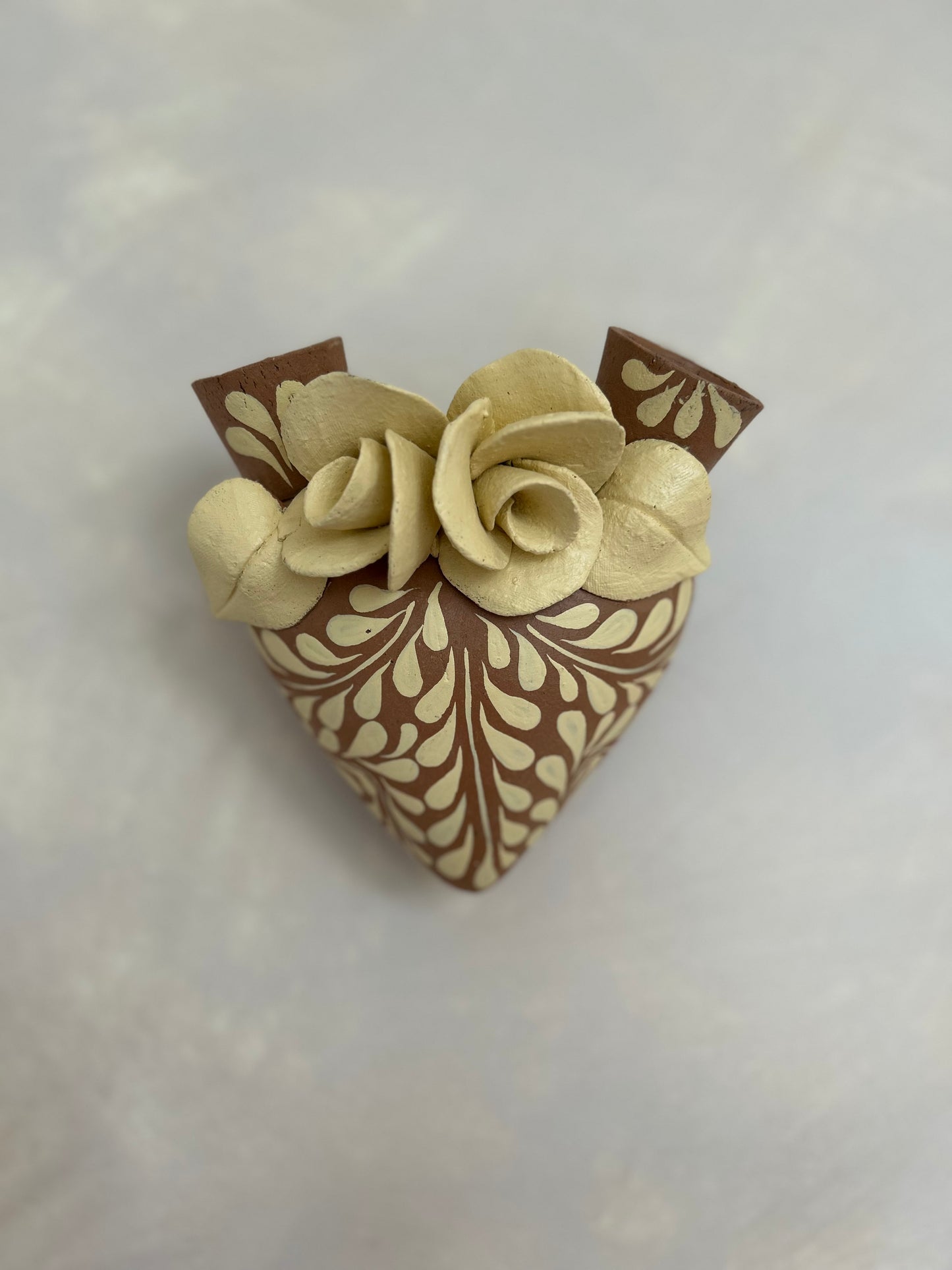 Mexican Barro Heart